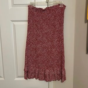 American eagle red dress